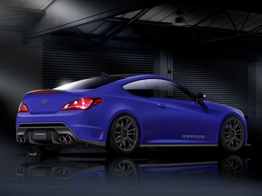  Hyundai Genesis Coupe by Cosworth 2012 года  (фото 2 из 2)